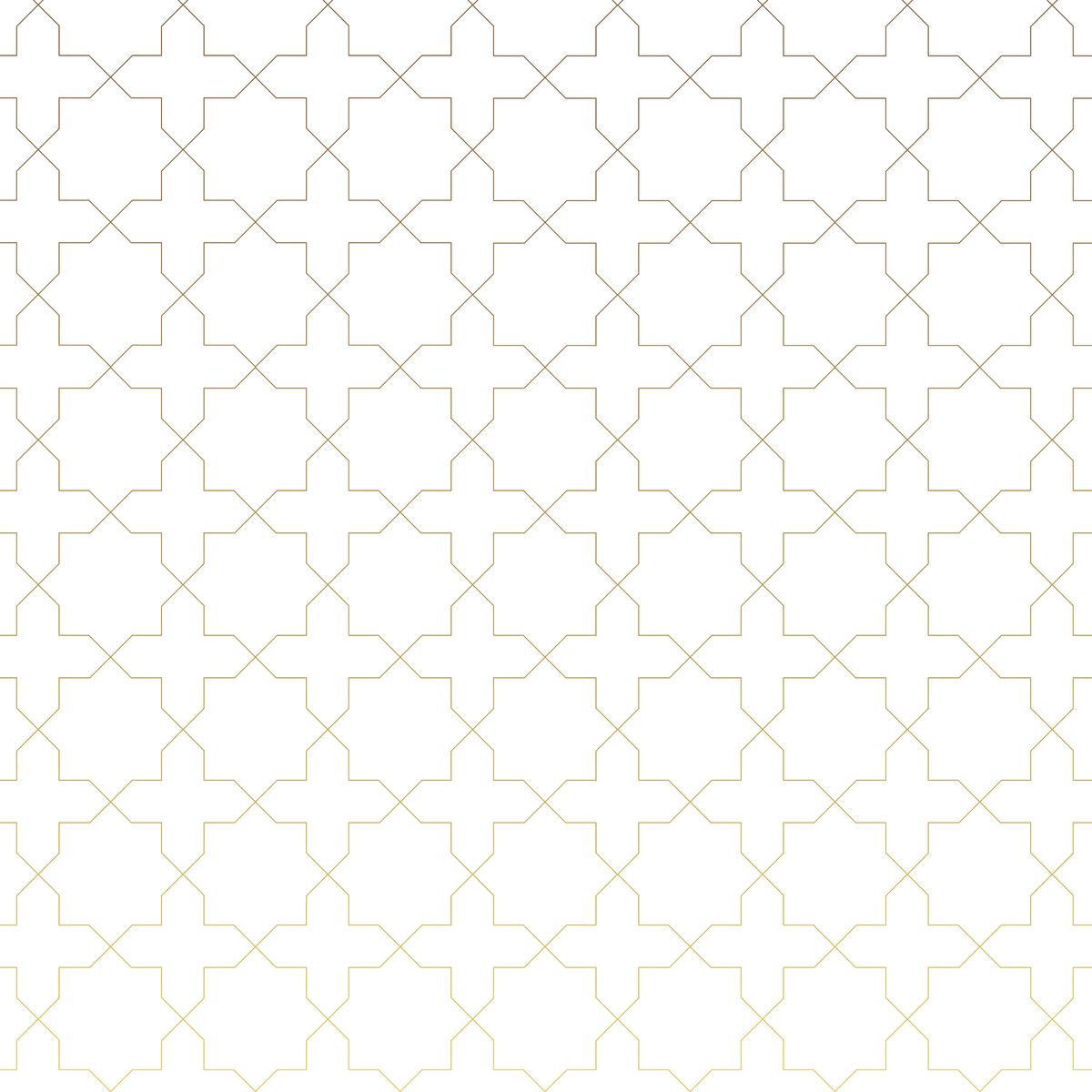 Golden Islamic Pattern